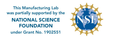 This Manufacturing Lab was partially supported by the NATIONAL SCIENCE FOUNDATION under Grant No. 1902551