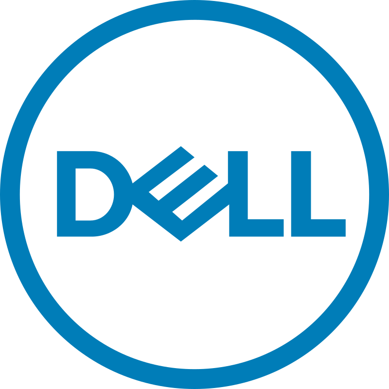 Dell logo.