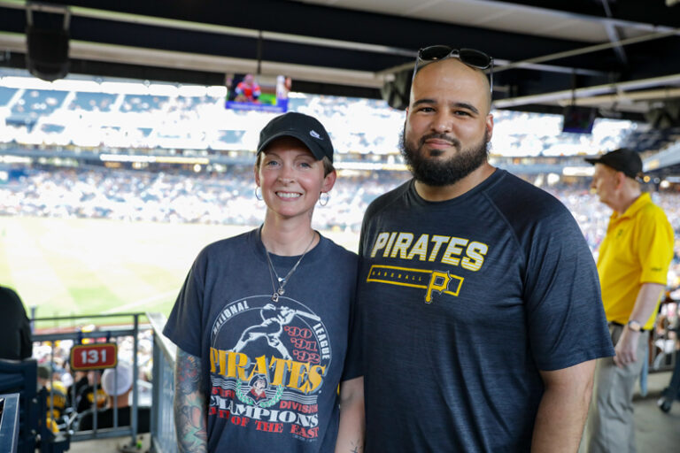 Photos of PTC staff and alumni from the PNC Park Alumni Night event.