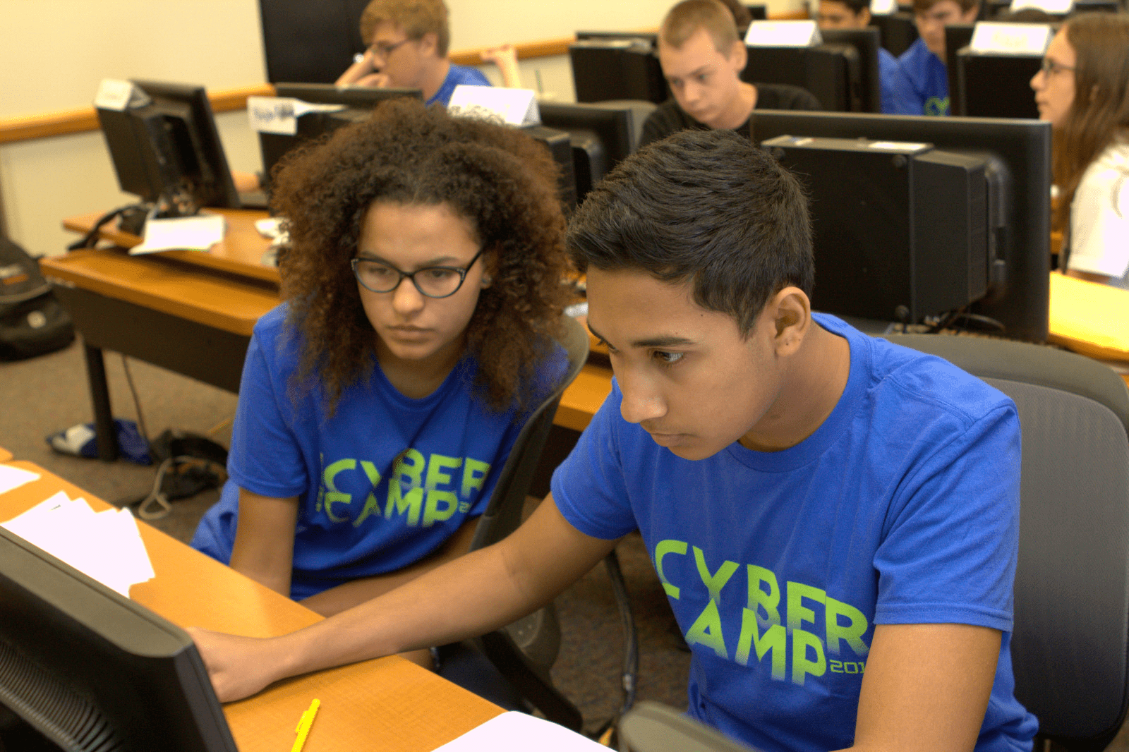 A photo from cybercamp.