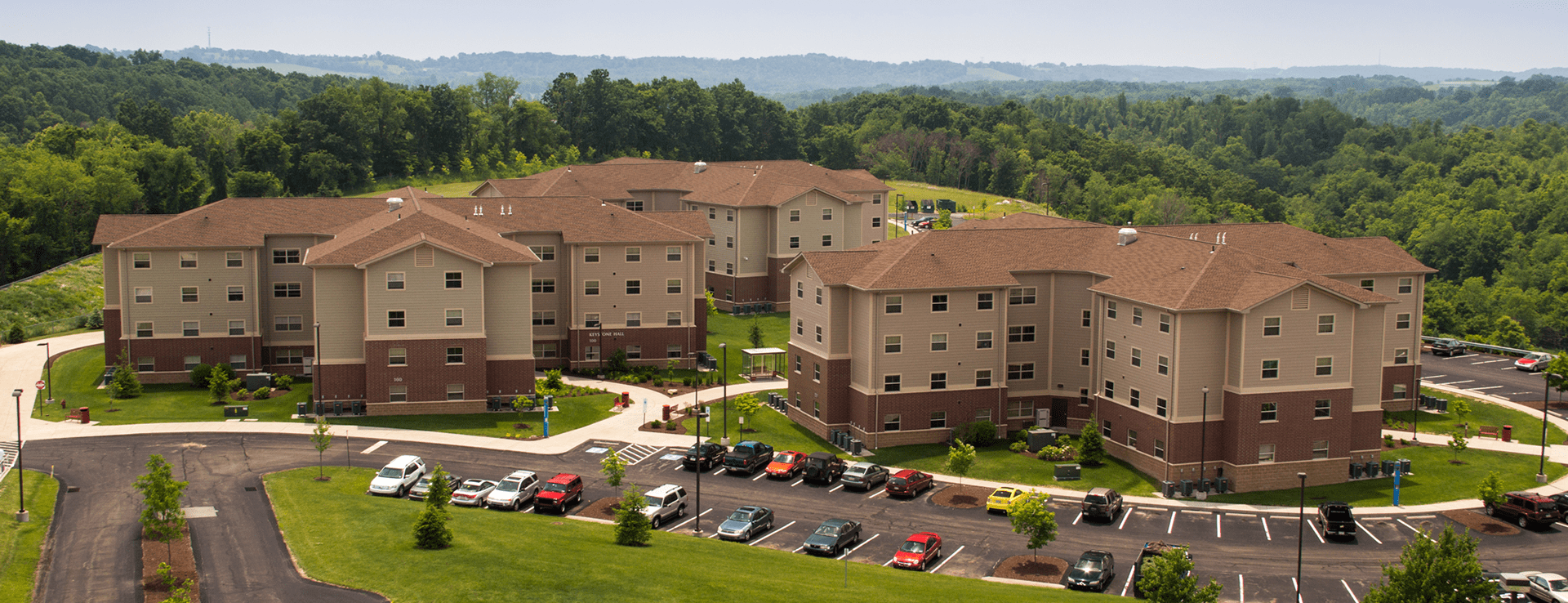 A photo of housing at  Pittsburgh Technical College.