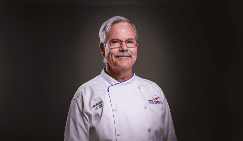 A photo of Chef Donald Hutchins, CEC, CCE